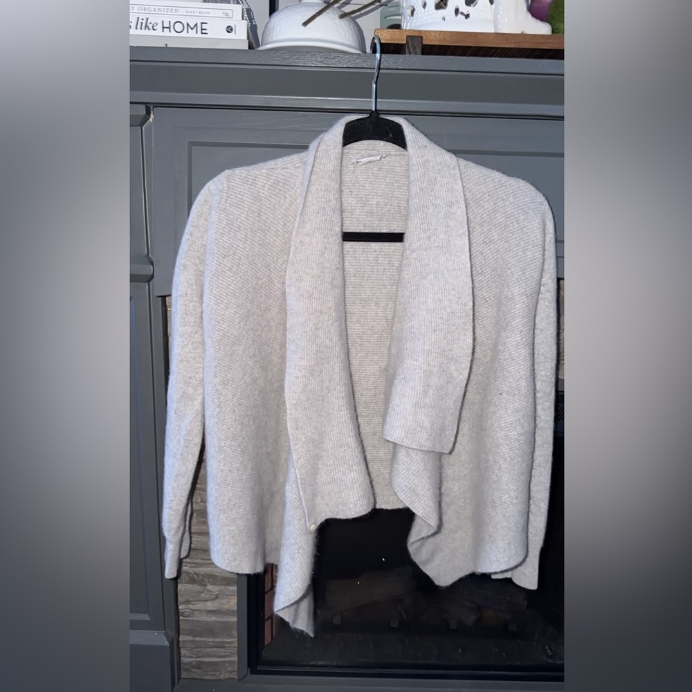 Club Monaco Cream Cardigan Sweater